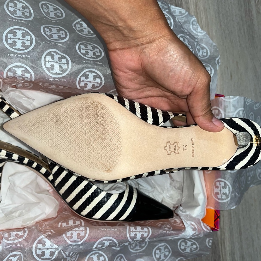 Tory Burch | Penelope Slingback Pump - Picture 9 of 12